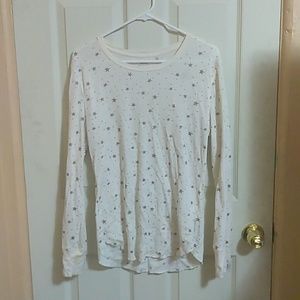 A cute starry pj sweater with matching leggings